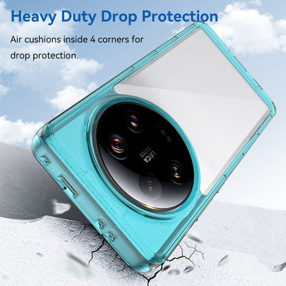 For Xiaomi 13 Ultra Transparent Back Case TPU+Acrylic Anti-Scratch Shockproof Phone Cover
