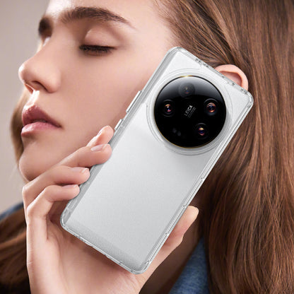 For Xiaomi 13 Ultra Transparent Back Case TPU+Acrylic Anti-Scratch Shockproof Phone Cover