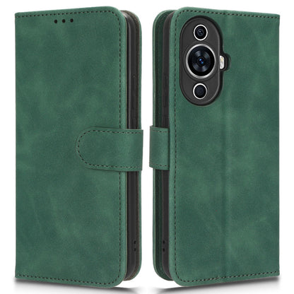 For Huawei nova 11 PU Leather Wallet Anti-drop Shell Skin-touch Flip Stand Phone Case
