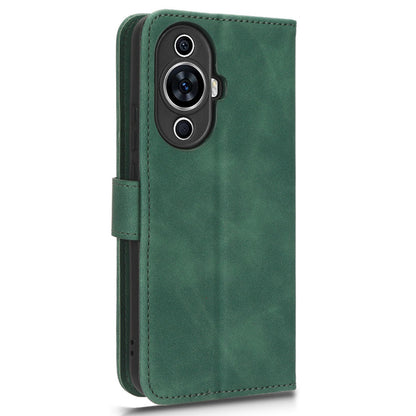 For Huawei nova 11 PU Leather Wallet Anti-drop Shell Skin-touch Flip Stand Phone Case