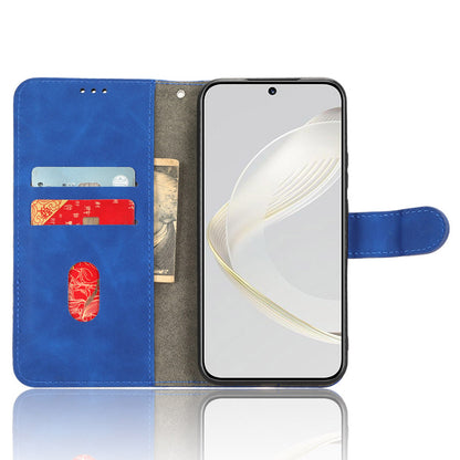 For Huawei nova 11 PU Leather Wallet Anti-drop Shell Skin-touch Flip Stand Phone Case
