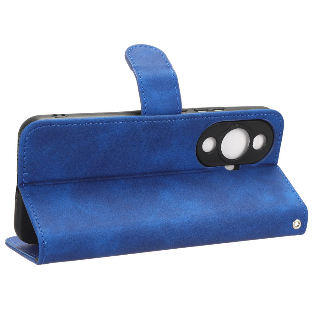 For Huawei nova 11 PU Leather Wallet Anti-drop Shell Skin-touch Flip Stand Phone Case