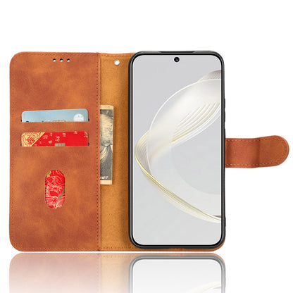 For Huawei nova 11 PU Leather Wallet Anti-drop Shell Skin-touch Flip Stand Phone Case