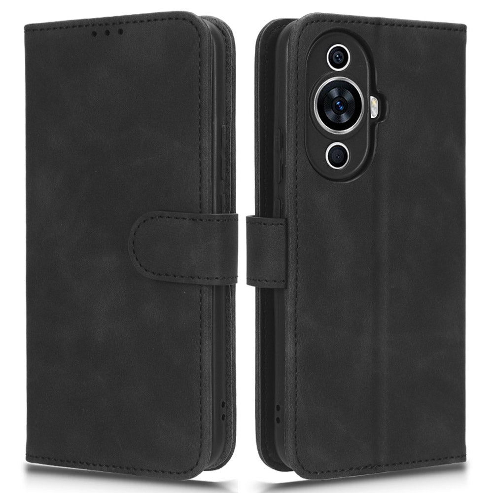 For Huawei nova 11 PU Leather Wallet Anti-drop Shell Skin-touch Flip Stand Phone Case