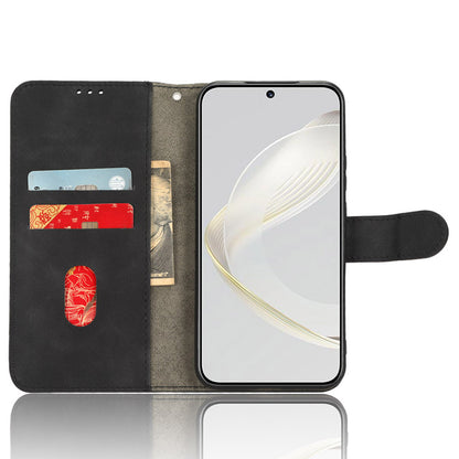 For Huawei nova 11 PU Leather Wallet Anti-drop Shell Skin-touch Flip Stand Phone Case
