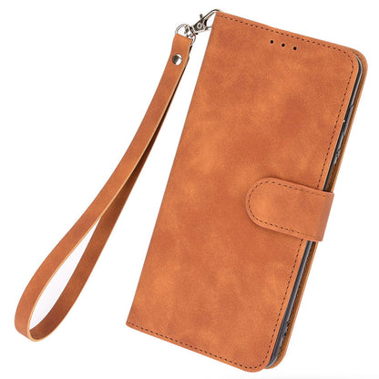 For Honor X50i 5G / 90 Lite 5G PU Leather Wallet Drop-proof Cover Skin-touch Stand Phone Case