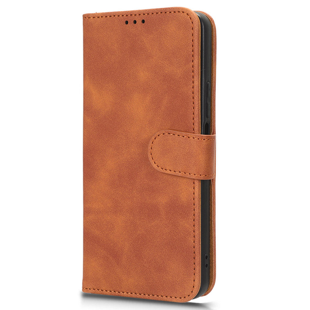For Honor X50i 5G / 90 Lite 5G PU Leather Wallet Drop-proof Cover Skin-touch Stand Phone Case