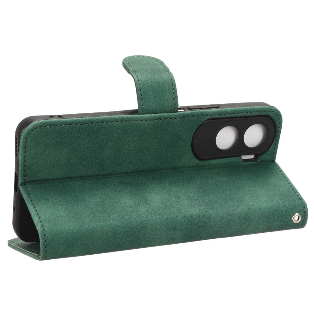 For Honor X50i 5G / 90 Lite 5G PU Leather Wallet Drop-proof Cover Skin-touch Stand Phone Case
