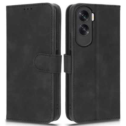 For Honor X50i 5G / 90 Lite 5G PU Leather Wallet Drop-proof Cover Skin-touch Stand Phone Case