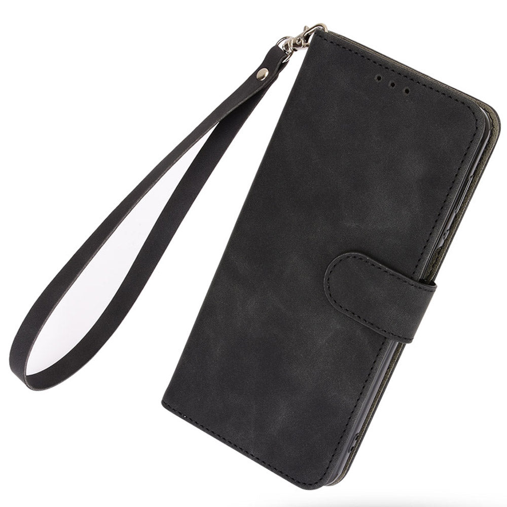 For Honor X50i 5G / 90 Lite 5G PU Leather Wallet Drop-proof Cover Skin-touch Stand Phone Case