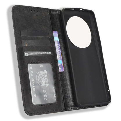 Retro Stand Phone Case for Xiaomi 13 Ultra , PU Leather + TPU Wallet Cover