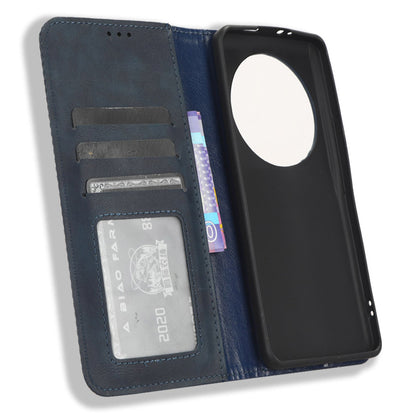 Retro Stand Phone Case for Xiaomi 13 Ultra , PU Leather + TPU Wallet Cover