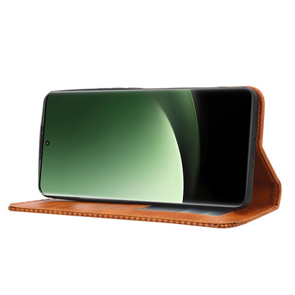 Retro Stand Phone Case for Xiaomi 13 Ultra , PU Leather + TPU Wallet Cover