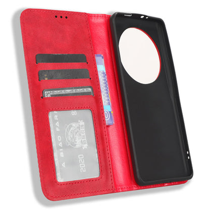 Retro Stand Phone Case for Xiaomi 13 Ultra , PU Leather + TPU Wallet Cover