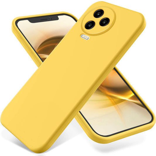 For Infinix Note 12 Pro 4G / Note 12 (2023) 4G Liquid Silicone Phone Case Anti-Dust Mobile Cover with Soft Lining