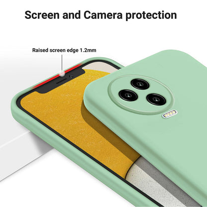 For Infinix Note 12 Pro 4G / Note 12 (2023) 4G Liquid Silicone Phone Case Anti-Dust Mobile Cover with Soft Lining