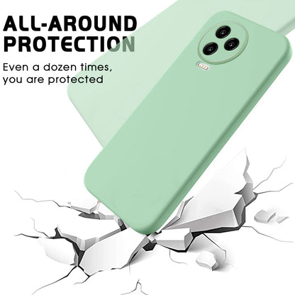 For Infinix Note 12 Pro 4G / Note 12 (2023) 4G Liquid Silicone Phone Case Anti-Dust Mobile Cover with Soft Lining