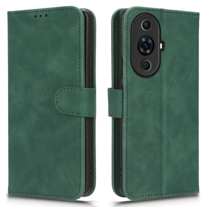 For Huawei nova 11 Pro / nova 11 Ultra Skin-touch PU Leather Phone Cover Wallet Stand Cell Phone Case