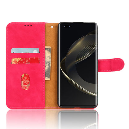 For Huawei nova 11 Pro / nova 11 Ultra Skin-touch PU Leather Phone Cover Wallet Stand Cell Phone Case