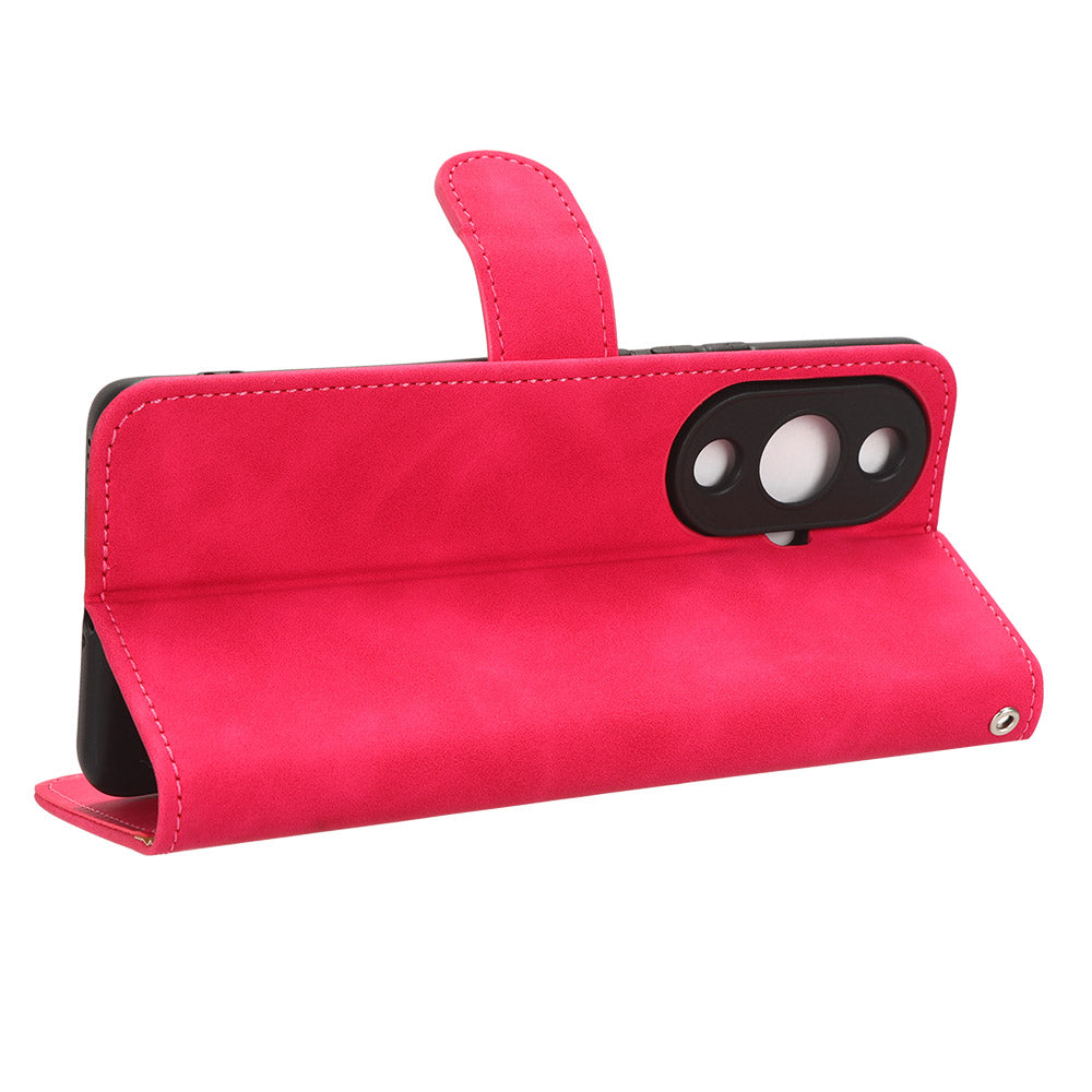 For Huawei nova 11 Pro / nova 11 Ultra Skin-touch PU Leather Phone Cover Wallet Stand Cell Phone Case