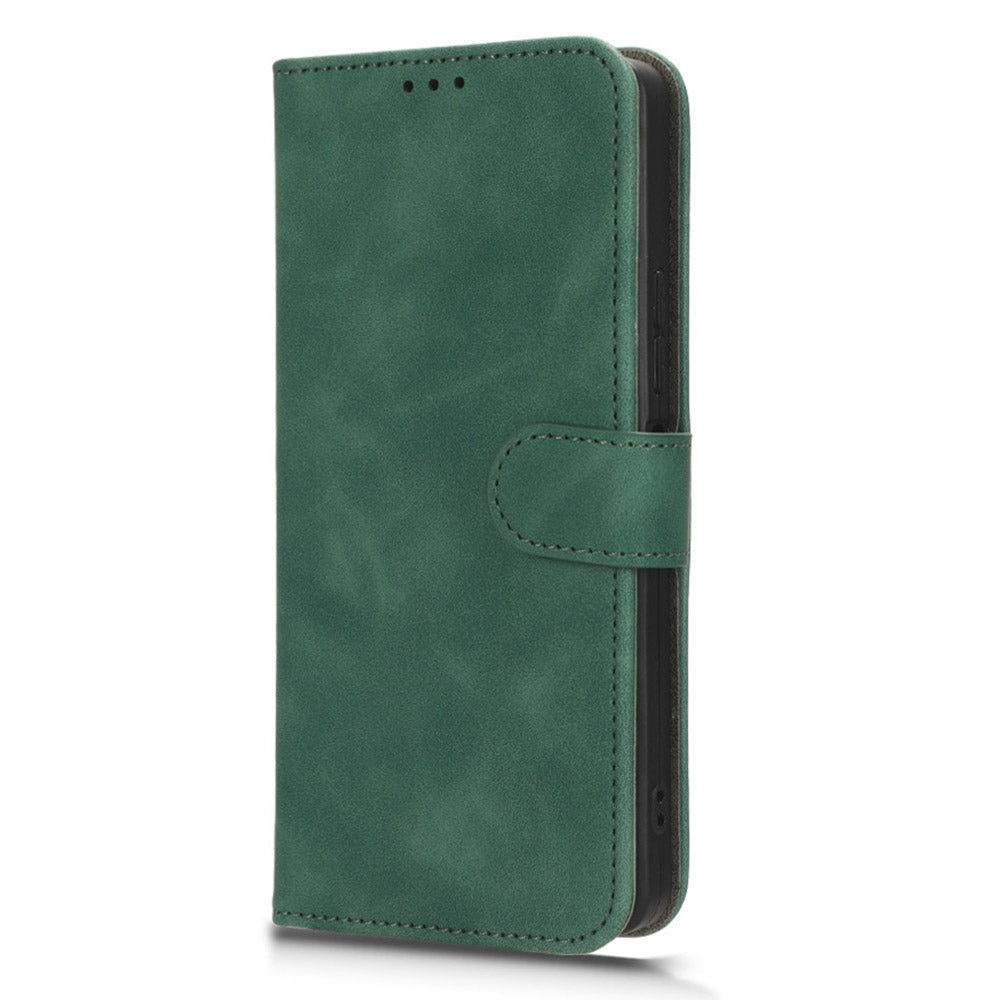 For Tecno Camon 20 Pro 4G PU Leather Wallet Phone Cover Skin-touch Protective Case with Stand