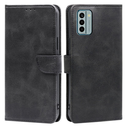 For Nokia G22 PU Leather Calf Texture Phone Case Stand Wallet Flip Cover