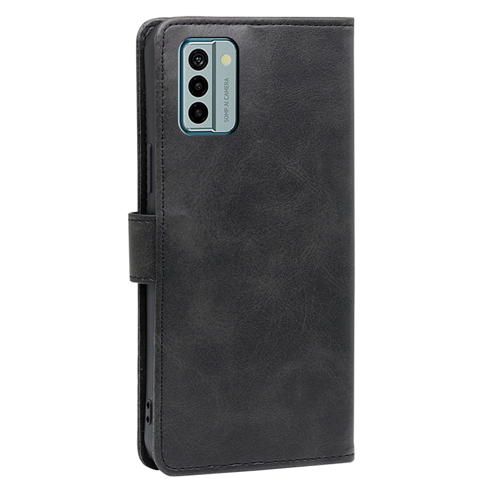 For Nokia G22 PU Leather Calf Texture Phone Case Stand Wallet Flip Cover