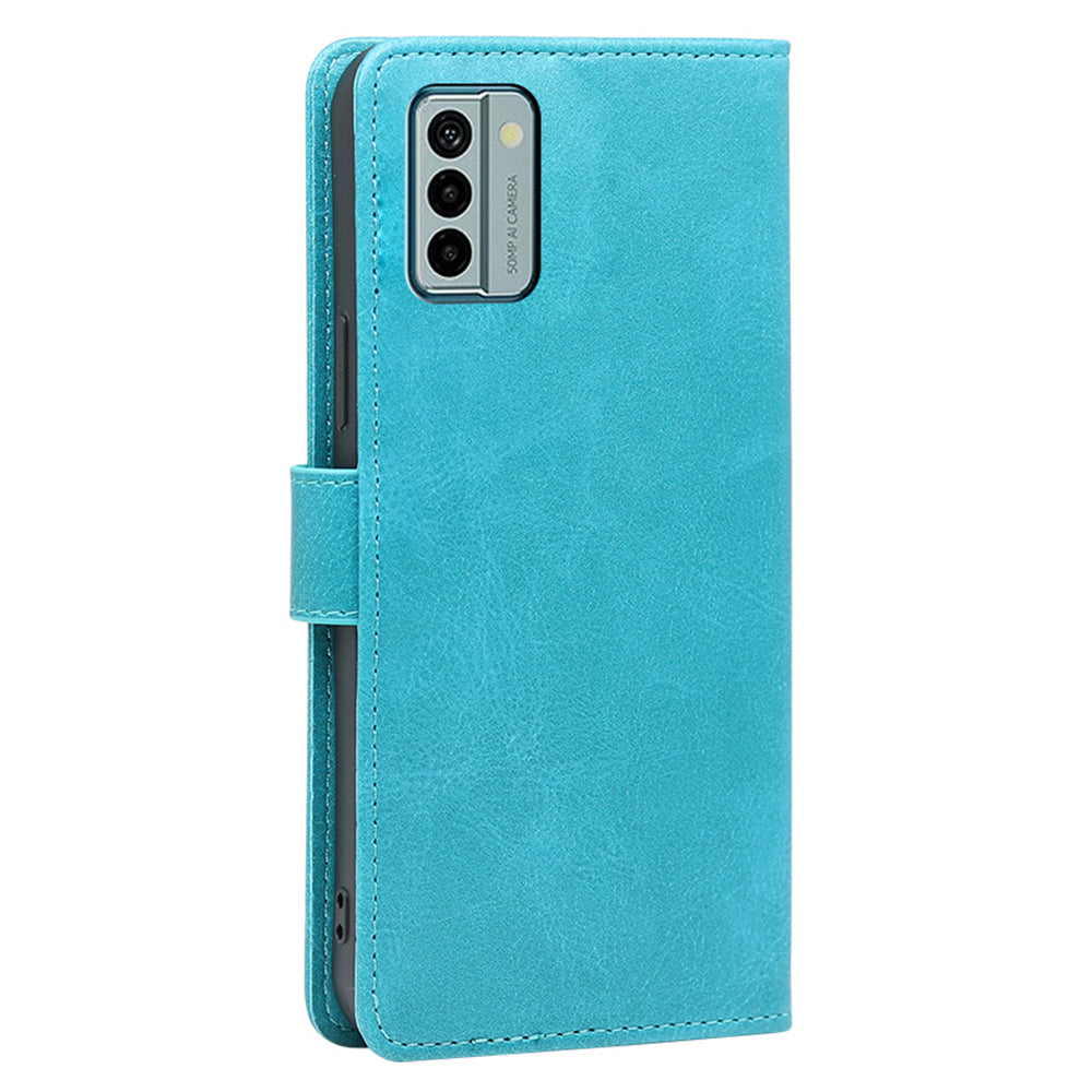 For Nokia G22 PU Leather Calf Texture Phone Case Stand Wallet Flip Cover