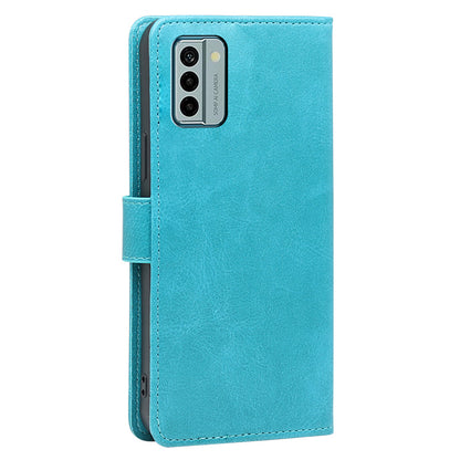 For Nokia G22 PU Leather Calf Texture Phone Case Stand Wallet Flip Cover