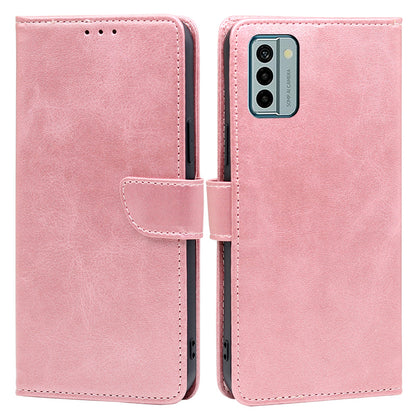 For Nokia G22 PU Leather Calf Texture Phone Case Stand Wallet Flip Cover