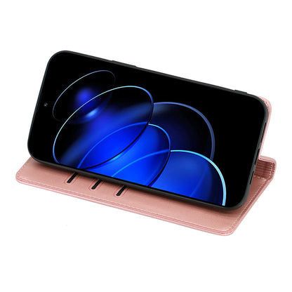 For Honor X40 5G / X9a 5G / Magic5 Lite 5G Calf Texture PU Leather Wallet Stand Phone Case Magnetic Cover