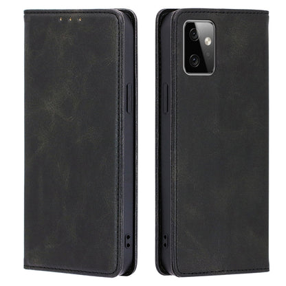 For Motorola Moto G Power 5G Magnetic Closing Stand Phone Case PU Leather Wallet Protective Shell