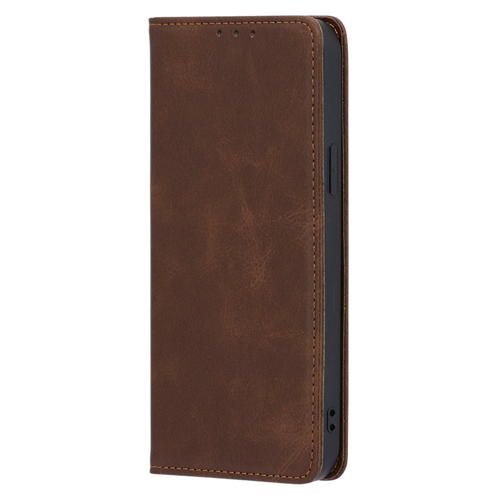 For Motorola Moto G Power 5G Magnetic Closing Stand Phone Case PU Leather Wallet Protective Shell