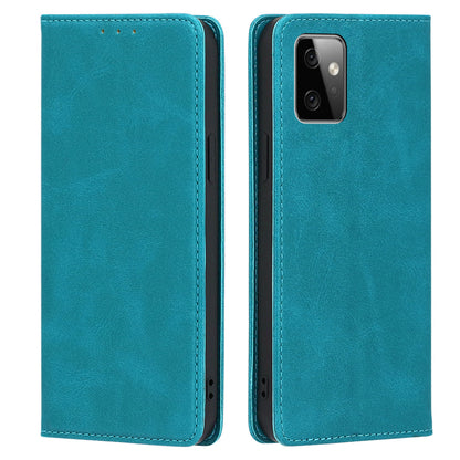 For Motorola Moto G Power 5G Magnetic Closing Stand Phone Case PU Leather Wallet Protective Shell