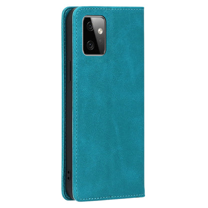 For Motorola Moto G Power 5G Magnetic Closing Stand Phone Case PU Leather Wallet Protective Shell