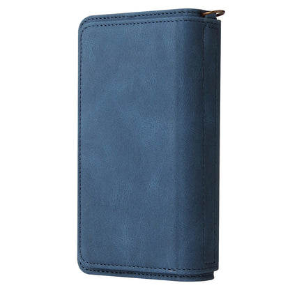 For Realme C33 4G / C33 2023 4G KT Multi-Functional Series-2 Zipper Pocket Leather Phone Case Multiple Card Slots Wallet Stand Cover