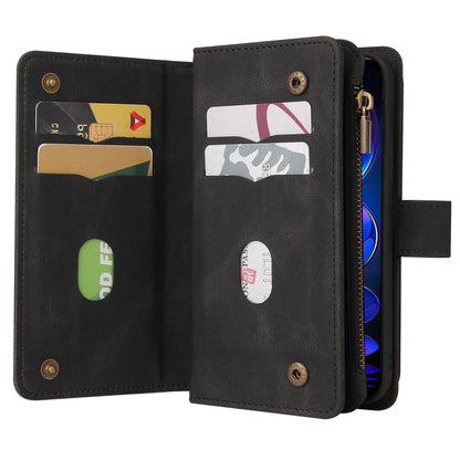 For Xiaomi Redmi Note 12 5G (China) / (India) / (Global) / Poco X5 5G Phone Case KT Multi-Functional Series-2 PU Leather Multiple Card Slots Cover