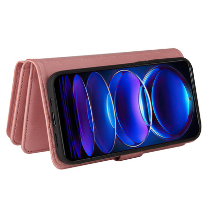 For Xiaomi Redmi Note 12 5G (China) / (India) / (Global) / Poco X5 5G Phone Case KT Multi-Functional Series-2 PU Leather Multiple Card Slots Cover