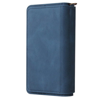 For Xiaomi Redmi Note 12 Pro 5G KT Phone Case Multi-Functional Series-2 Multiple Card Slots Leather Zipper Pocket Cover