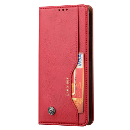 For Samsung Galaxy A24 4G Magnetic Closing Leather Phone Cover Flip Stand Wallet Protection Shell