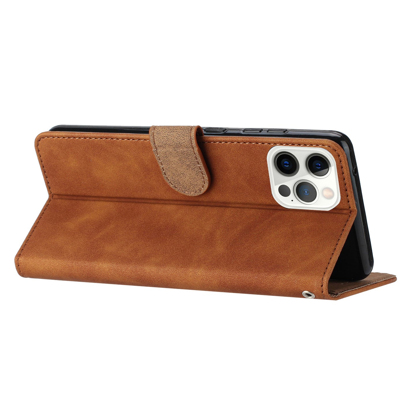 For iPhone 14 Pro PU Leather Stand Wallet Phone Case Butterfly Imprinted Anti-drop Cover