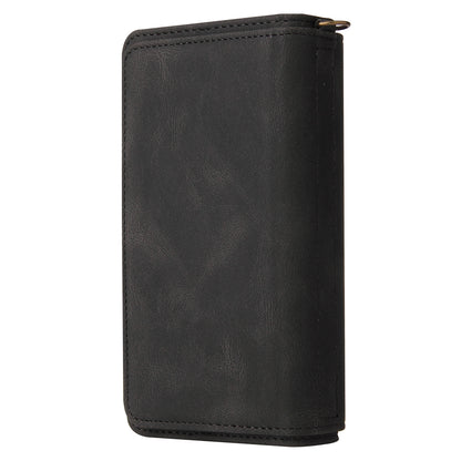 For Samsung Galaxy A04e 4G / F04 4G / M04 4G Phone Case KT Multi-Functional Series-2 Multiple Card Slots Leather Wallet Cover