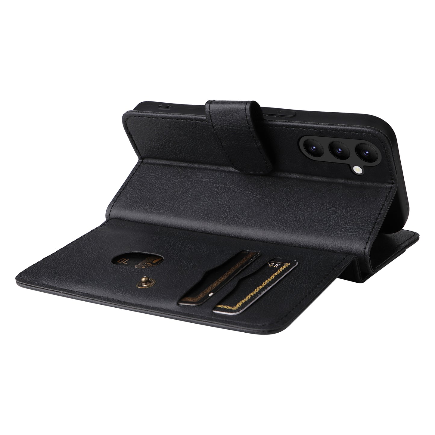 KT Multi-functional Series-1 for Samsung Galaxy A54 5G Flip Cover 10 Card Slots Stand Leather Wallet Phone Case