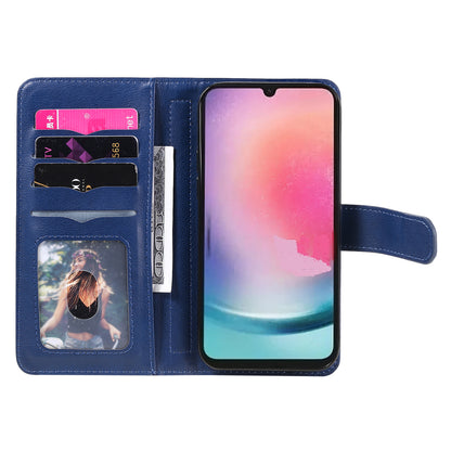 KT Multi-functional Series-1 for Samsung Galaxy A54 5G Flip Cover 10 Card Slots Stand Leather Wallet Phone Case