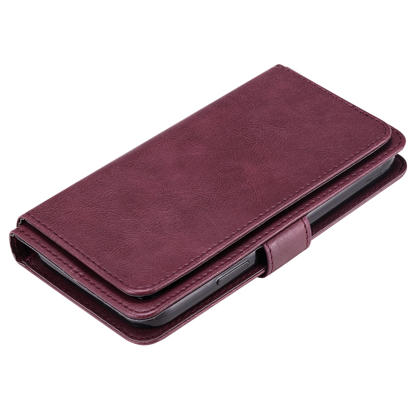 KT Multi-functional Series-1 for Samsung Galaxy A34 5G Leather Cover 10 Card Slots Stand Wallet Phone Flip Case