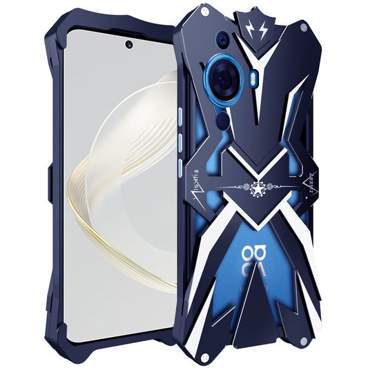 For Huawei nova 11 Protective Cover Tough Armour Aluminum Alloy Metal Phone Case