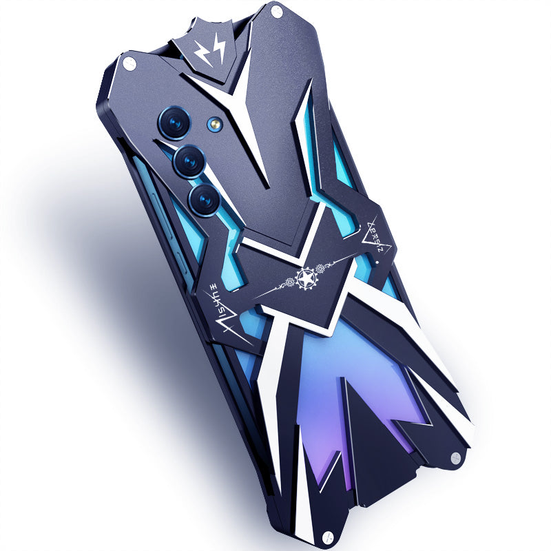 For Samsung Galaxy A54 5G Aluminum Alloy Armour Phone Case Drop Protection Smartphone Cover