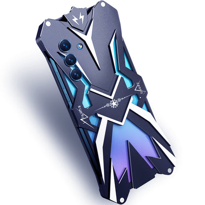 For Samsung Galaxy A54 5G Aluminum Alloy Armour Phone Case Drop Protection Smartphone Cover