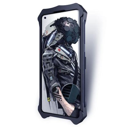 For Oppo Find X5 Pro Cell Phone Case Aluminum Alloy Shockproof Armour Rugged Phone Back Cover