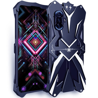 For Xiaomi Redmi K40 Gaming / Poco F3 GT Rugged Phone Case Aluminum Alloy Shockproof Phone Cover